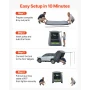SUV Tent with Shade Awning, All-Season SUV Tailgate Tent, PU2000mm Waterproof Car Rear Hatch Camping Tents, Portable Sun Shade T