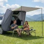 SUV Tent with Shade Awning, All-Season SUV Tailgate Tent, PU2000mm Waterproof Car Rear Hatch Camping Tents, Portable Sun Shade T