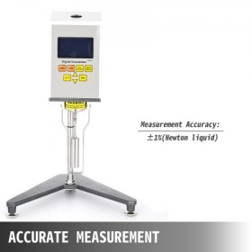 NDJ-9S Digital Rotary Viscometer 1-100000 mPa.s Fluidimeter Tester Meter Accuracy Plus or Minus 2% Newton Liquid Viscometer