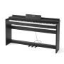 Weighted Digital Piano, 88 Keys Fully Weighted, Electric Piano Keyboard with Furniture Stand, Power Adapter, Triple Pedal, 680 T