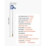 Frost Proof Yard Hydrant, 980mm Freeze-Proof Outdoor Water Faucet with 305mm Bury Depth, G 3/4" Pipe Connection & Hose Coupling,