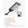 8000W Solar Street Lights Udendørs, 450000LM, kommerciel
