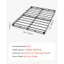 Boxspring, queensize-sengestel med vaskbar stofklud, kraftig