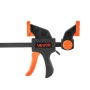 Bar Clamps for Woodworking, 2-Pack 30.48 cm and 2-Pack 15.24 cm, One-Handed Clamp/Spreader, Quick-Grip F-Clamp with 70 kg Load L