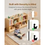 Montessori bogreol, 1140 mm bredde legetøjsopbevaringsorganer