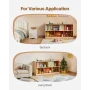 Montessori Bookshelf, 1140 mm Width Toy Storage Organizer, 5-Section Kids Display Storage Cabinet, Daycare Furniture, Kids Books