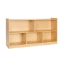 Montessori Bookshelf, 1140 mm Width Toy Storage Organizer, 5-Section Kids Display Storage Cabinet, Daycare Furniture, Kids Books