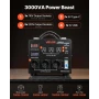 Spændings autokonverter transformer, 3000VA, Heavy Duty Step