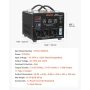 Voltage Auto Converter Transformer, 3000VA, Heavy Duty Step Up/Down Power Transformer, 110V to 220V and 220V to 110V, with 3 US 