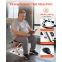Bærbart toilet til camping, 160 kg vægtkapacitet, foldbart