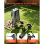 Havedumpervogn, 181 kg polydumpervogn, havevogne dumpervogn med