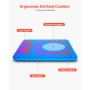 Seat Cushion, Cooling Gel Seat Cushion for Pressure Relief, Soft & Breathable Wheelchair Seat Pad with Removable Cover, Lightwei