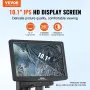 Digital Microscope Coin Microscope 25.7 cm IPS Screen 10-1300X Magnification