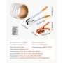 Banding Strapping Kit, Heavy Duty Banding Sealer Tool with 100 m Length PP Band, 100 Metal Seals, Plastic Manual Pallet Packagin