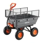Havedumpervogn, 544 kg polydumpervogn, havevogne dumpervogn med