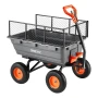 Havedumpervogn, 544 kg polydumpervogn, havevogne dumpervogn med