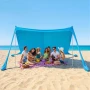 Strandtelt Sun Shelter, UPF50+ solbeskyttelse, 2 m høj, 3,4 x