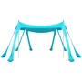 Beach Tent Sun Shelter, UPF50+ Sun Protection, 2 m Tall, 3x3 m, Easy Pop Up Beach Canopy with Sandbags, Stability Poles, Sand Sh