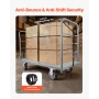 Platform lastbil, 1202,02 kg Kapacitet, Heavy Duty Flatbed Cart