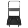 Foldable Push Cart Dolly, 453.59 kg Capacity, Folding Platform Truck with Swivel Wheels, Moving Platform Hand Truck Flatbed Cart