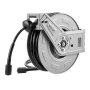 Pressure Washer Hose Reel, 19.8 m x 6.4 mm Retractable Power Heavy-Duty Steel Washer Hose Reel, 3200PSI Max, Auto-Rewinding, Fle