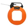 Fish Tape, 30.5m, 4.8mm, Fiberglass Wire Puller with Optimized Housing and Handle, Easy-to-Use Cable Puller Tool, Flexible Wire 