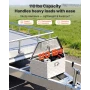 Trailer-tungekasse, 660 x 330 x 305 mm Aluminium