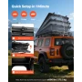 Tagtelt hård skal, 2-3 personers aluminium tagtelt hård skal