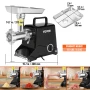 Electric Meat Grinder, 190.5 kg/H Capacity, 575W (1100W MAX) Industrial Meat Mincer w/ 2 Blade, 3 Grinding Plates, Sausage Maker