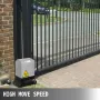Automatic Gate Opener 600 kg/1300 lb, with Infrared Security Photocell Sensor with 2 Remote Controls Sliding Gate Opener Move Sp