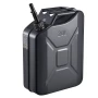 Metal Fuel Container, 20 L, Fuel Jerry Can with Spout and Comfort Handle, 6 L/min Max Flow Rate, Leakproof & Corrosion-resistant