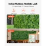 Artificial Plant Wall, 12PCS 50.8 x 50.8 cm Artificial Boxwood Panels, Sun Protection Greenery Backdrop Privacy Hedge Fence, Fak