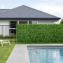 Artificial Plant Wall, 12PCS 50.8 x 50.8 cm Artificial Boxwood Panels, Sun Protection Greenery Backdrop Privacy Hedge Fence, Fak
