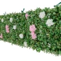 Artificial Luxury‌ Flower Wall Backdrop, 2 PCS, Each Panel 61 x 243.8 cm, Gorgeous 3D Silk Floral Backdrop Pet Friendly, Easy In