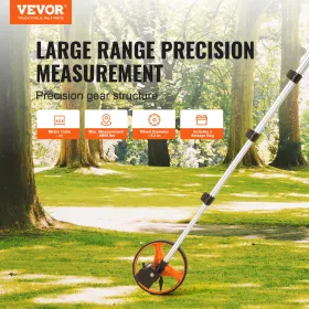 Måling af hjul 159mm Road Runner Distance Telescoping Handle W/