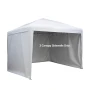 Canopy Sidewalls, Fit for 3 x 3 m Pop Up Canopy Tent, Tent Side Walls with Waterproof and Sunlight Protection Layer for Outdoor 