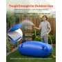Water Storage Bladder, 330L Portable & Collapsible Water Storage Bag, Wear-Resistant 1000D PVC Soft Waters Bag, Leakproof Campin