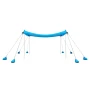 Beach Tent Sun Shelter, UPF50+ Sun Protection, 2 m Tall, 3 x 3 m, Easy Pop Up Beach Canopy with 8 Sandbags, Stability Poles, San