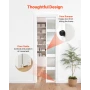 Sliding Pocket Door Hardware Track Kit, 1135 mm Pocket Door