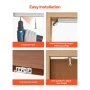 Sliding Pocket Door Hardware Track Kit, 1135 mm Pocket Door