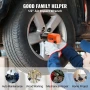 Air Impact Wrench, 1/2" Drive Air Impact Gun Up to 880ft-lbs Nut-busting Torque, 7500RPM Lightweight Pneumatic Tool for Auto Rep