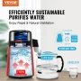 4L Water Distiller Purifier Machine Bordplade rustfrit stål