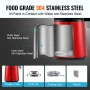 4L Water Distiller Purifier Machine Countertop Stainless Steel Interior