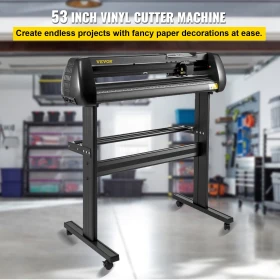 34" Vinyl Cutter/Plotter Sign Cutting Machine Software 3 Blades LCD Screen