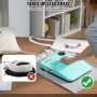 Heat Press 12 x 10 in/30.5 x 25.4 cm Portable Easy Press Sublimation Transfer DIY T-shirt