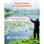 Lake Weed Cutter, Pond Aquatic Plant Cutting Tool with 1.57 m Max. Cut Width, Sharp and Heavy-Duty Steel Blades, Pond Rake with 