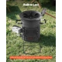 Camping Raketovn, Brændebrændende Bærbar Raketovn med Bæretaske