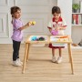 Kids Sensory Table Sand Water Play Table with 1 Paper Roll 3 Storage Bins