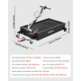 Lavprofil olieaftapningsbeholder, 75,7 l kapacitet, rullende