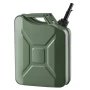 Metal Fuel Container, 20 L, Fuel Jerry Can with Spout and Comfort Handle, 6 L/min Max Flow Rate, Leakproof & Corrosion-resistant